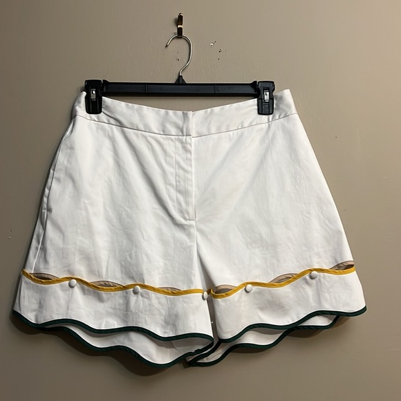 Antonio Melani x The Nat Note Zoe Scalloped High Waisted Shorts And Top. - Picture 9 of 15